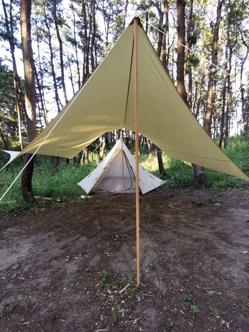DOD タープ　テント　ポール　グランドシート　フタマタノキワミ　セット