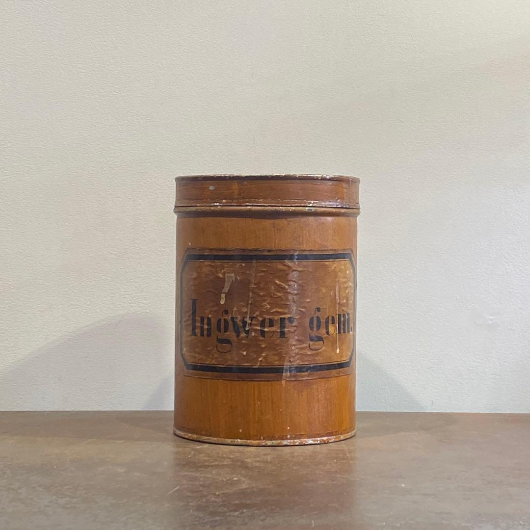 古い缶 二つセット ドイツ アンティーク