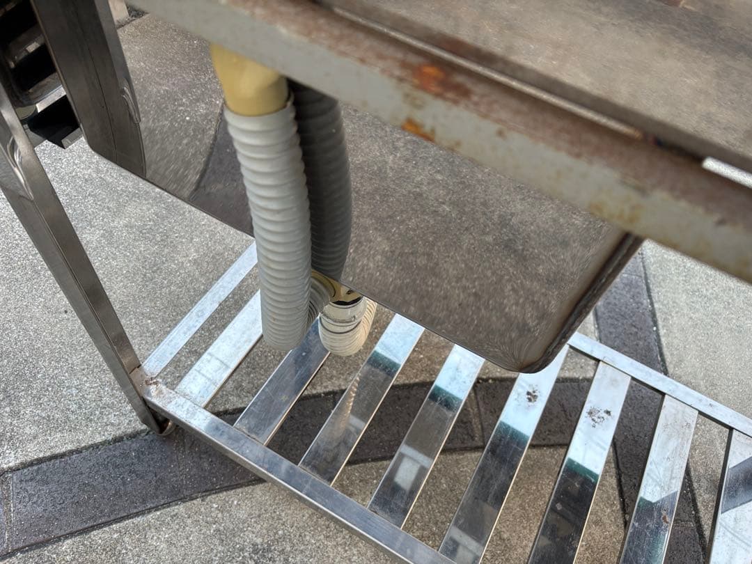 店舗用品 厨房用品 台付1槽シンク900×450 ×800×90