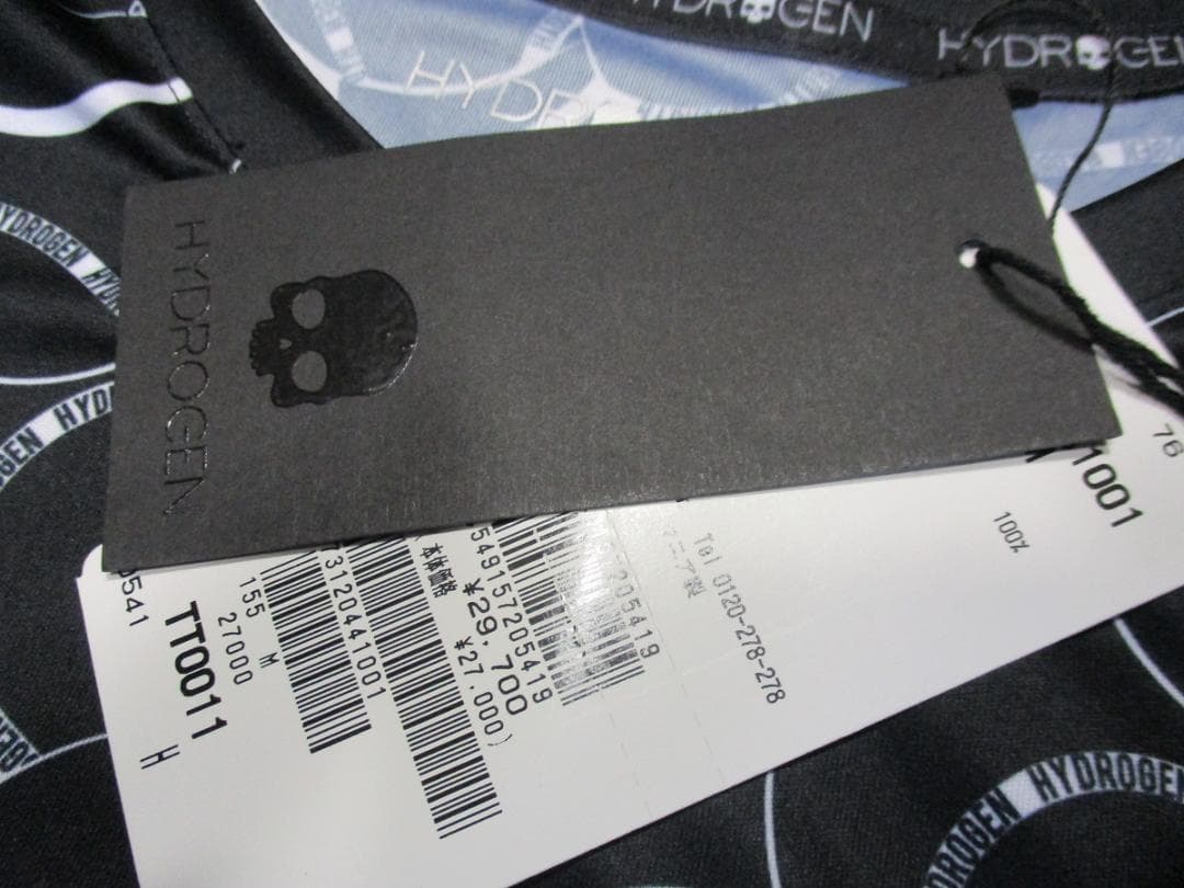 【SALE】ハイドロゲン★テニス・テックＴシャツ★未使用★M★正規代理店の製品