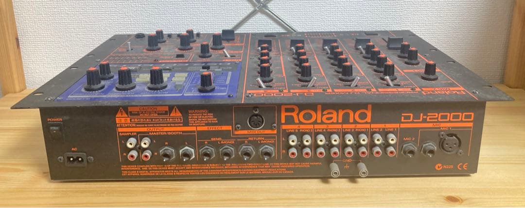 ☆超超激レア ROLAND DJ2000 ミキサー 名機 ジャンク品 ローランド