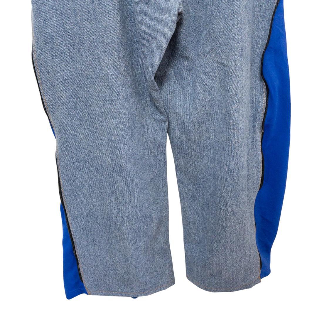 リメイク 4ジップ トラック デニムパンツ C-4578