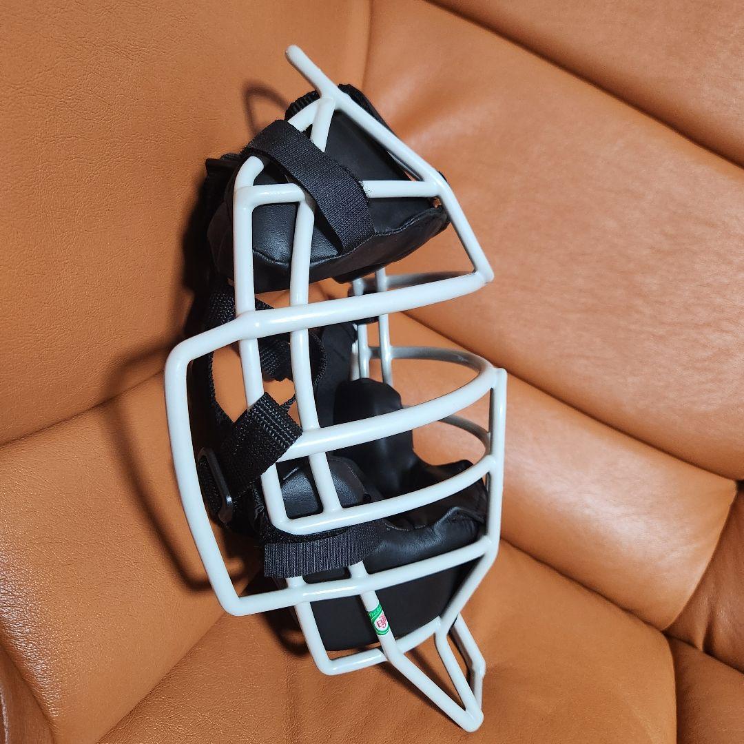 【美品】ミズノプロ 軟式 ソフトB 小学生ソフト マスク 捕手用 審判員用