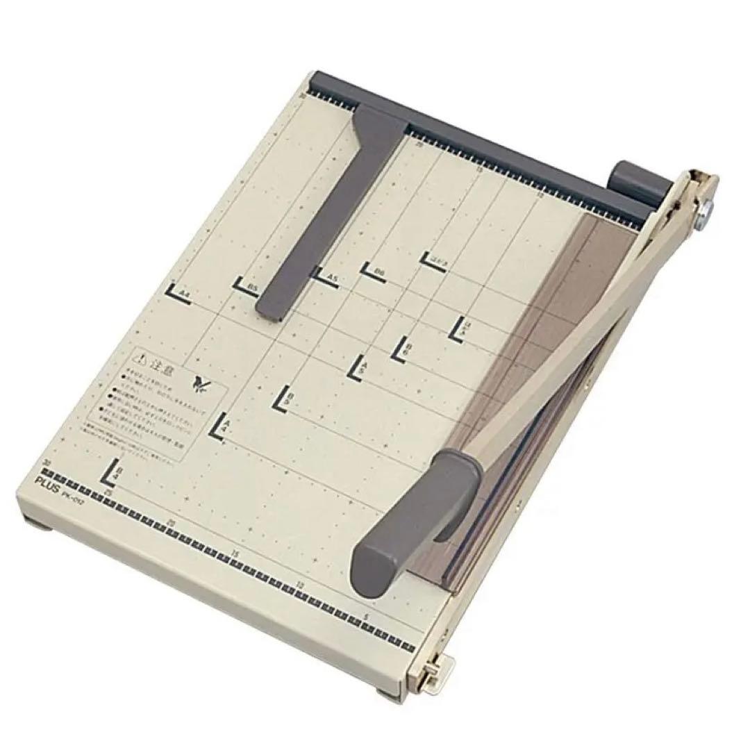 PLUS プラス 裁断機 ペーパーカッター PK-012 裁断幅 B4タテ