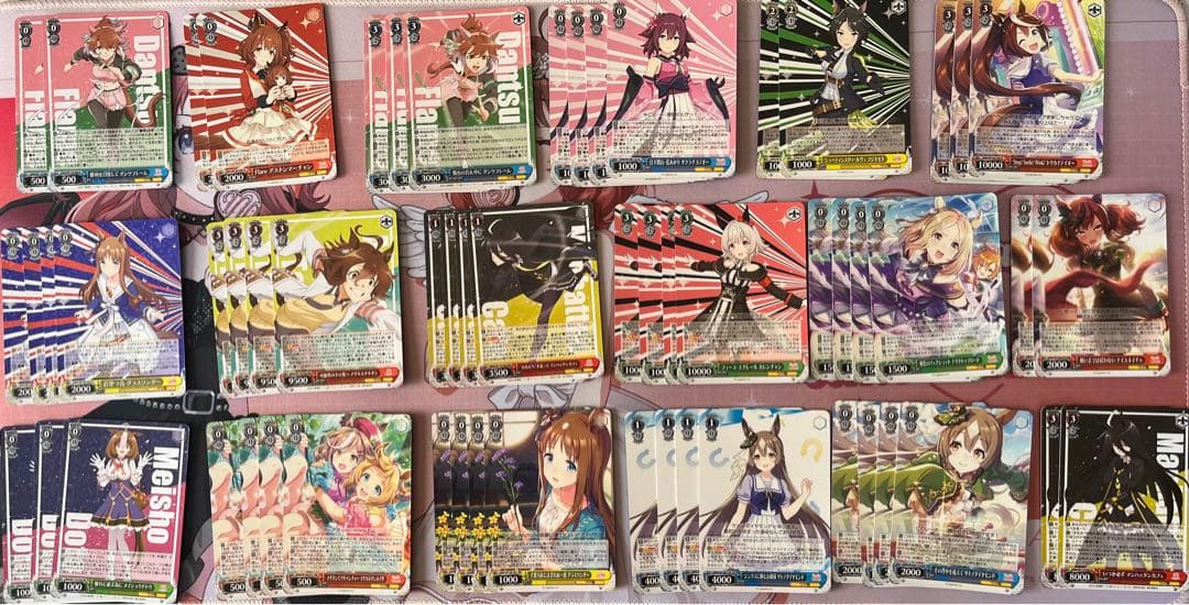 ヴァイスシュヴァルツ　ウマ娘宝ストブ扉デッキパーツセット