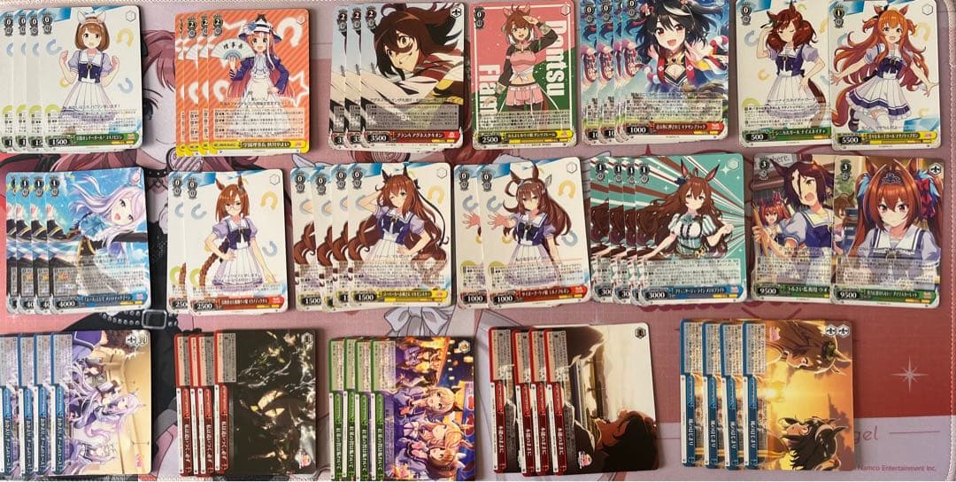 ヴァイスシュヴァルツ　ウマ娘宝ストブ扉デッキパーツセット