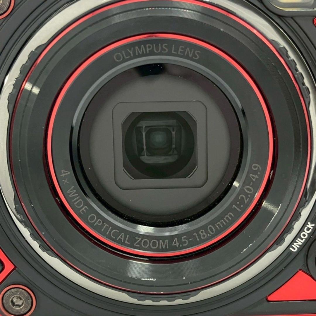 OLYMPUS Tough TG-6 デジカメ　コンデジ　カメラ　赤　動作確認済