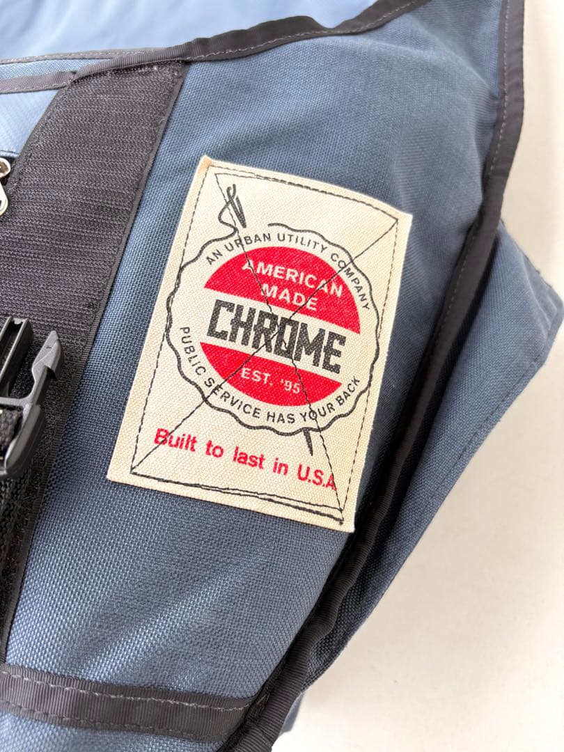 アクセサリー -CHROME- REFLECT MESSENGER BAG