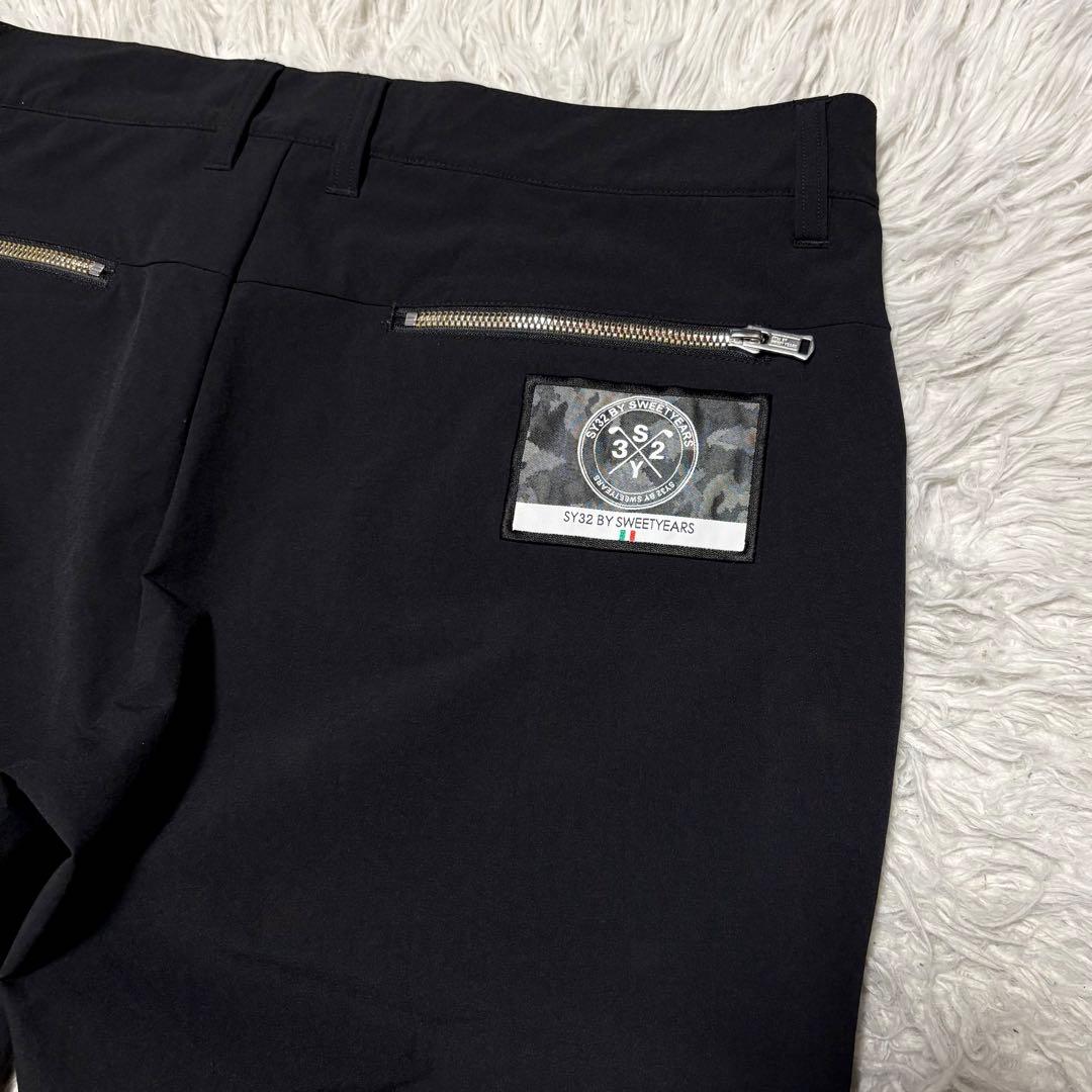 極々美品✨SY32 by SWEET YEARS ゴルフ用ストレッチパンツ　XL