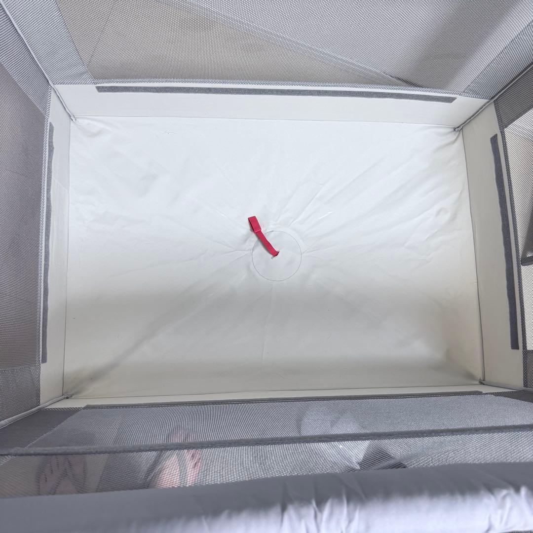 ココネルエアー AB アップリカ　ベビーベッド　グレーベアー