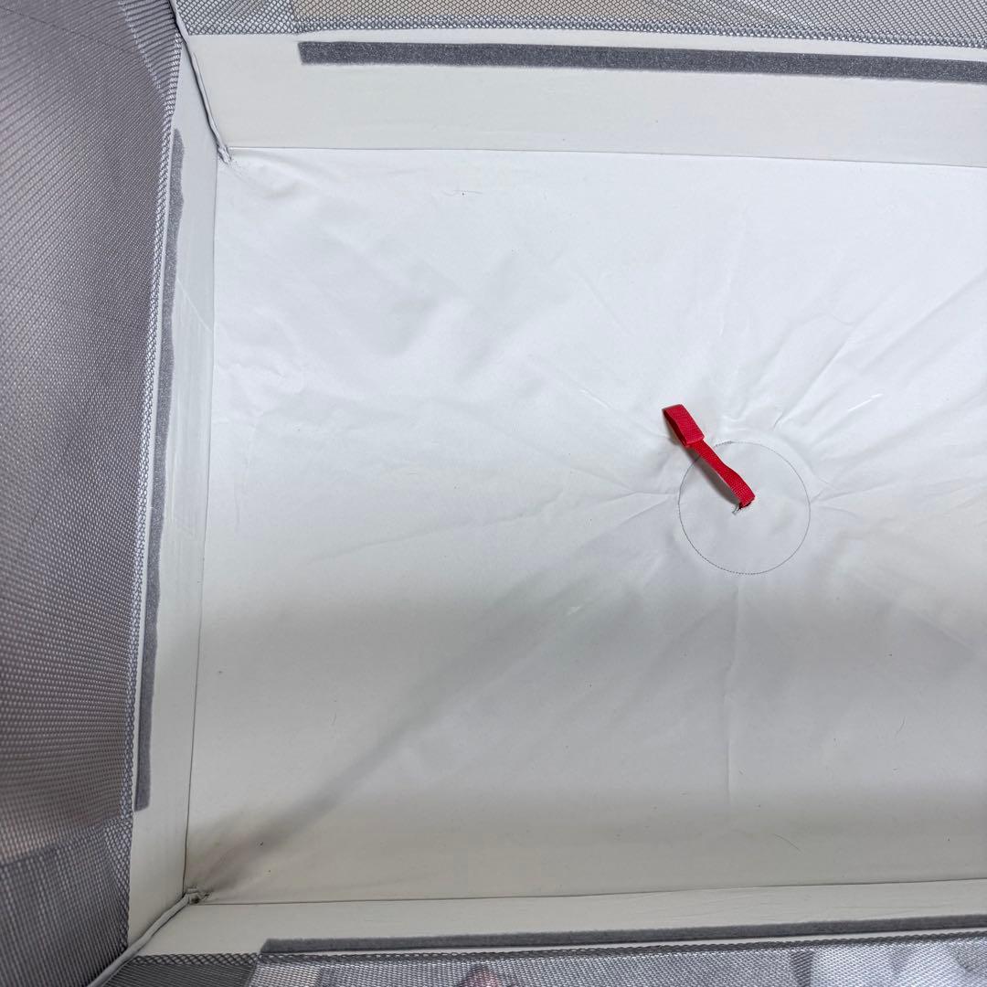 ココネルエアー AB アップリカ　ベビーベッド　グレーベアー