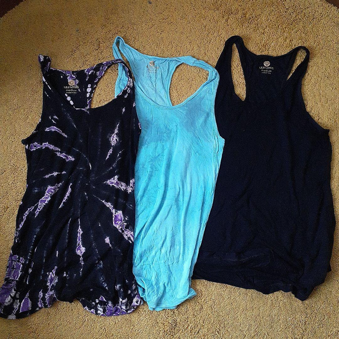 リリーロータス　ヨガウェア タンクトップ 3点セット