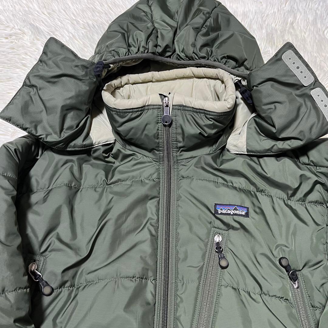 【美品】パタゴニア パフジャケット MEN’S L カーキ 83990FA
