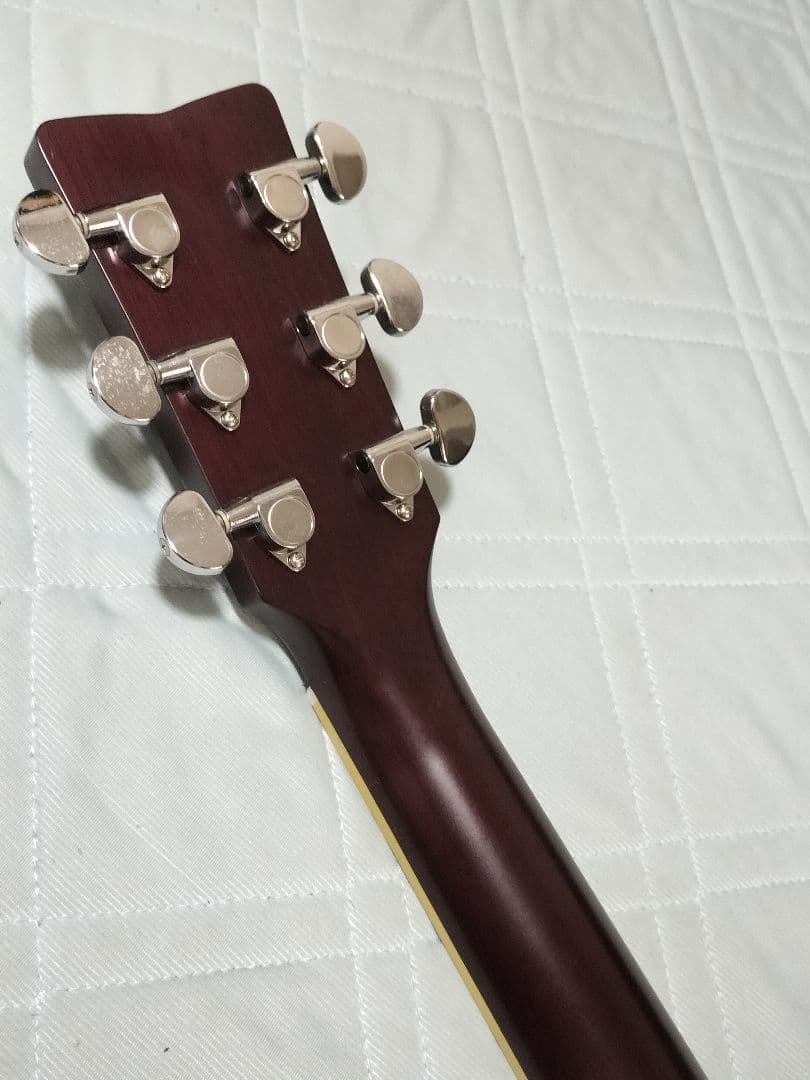 YAMAHA FS-720S TOP単板 ギター 小ぶり ヤマハ ケース付