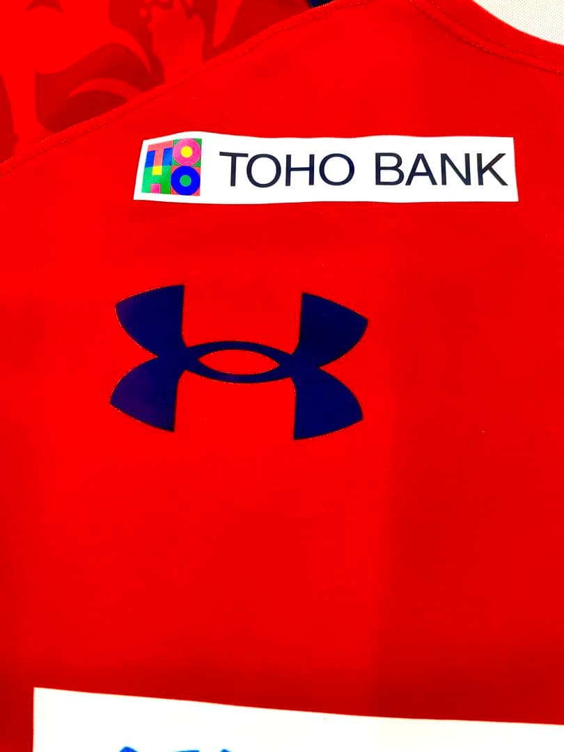 いわきFC トップチーム選手支給品、実着用品　サイズＸＬ　アンダーアーマー製