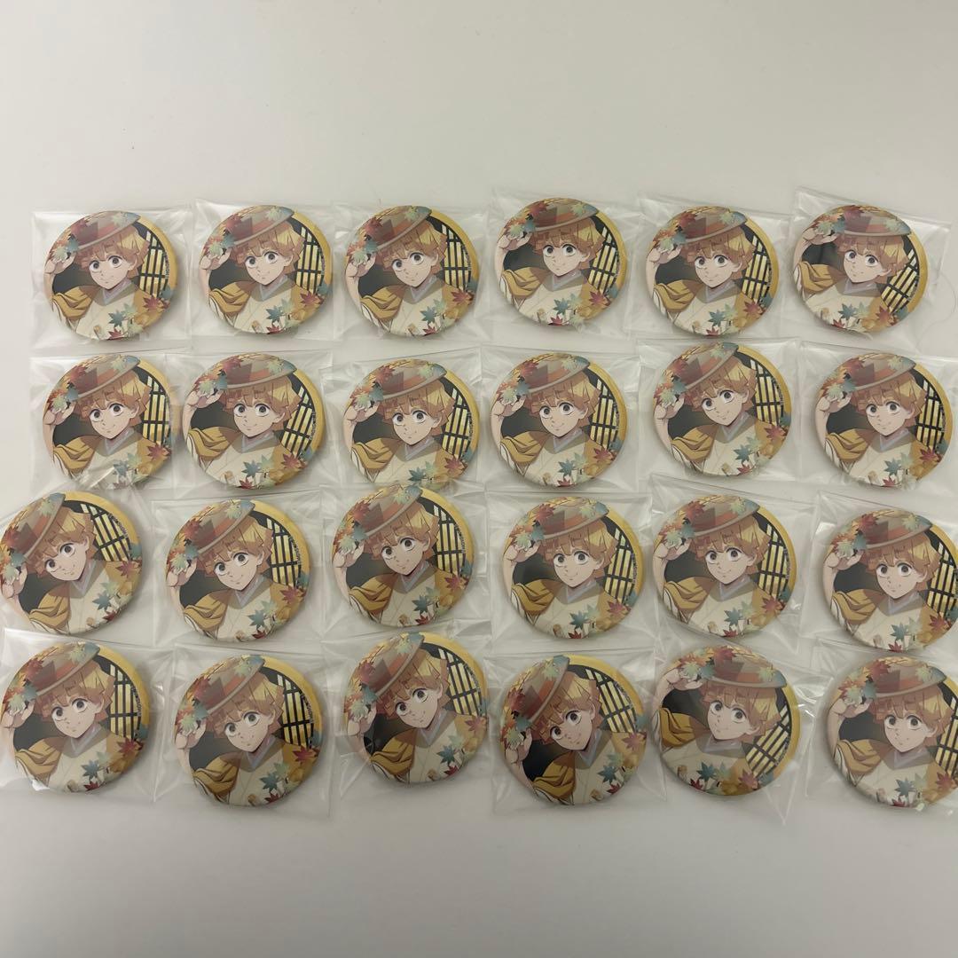鬼滅の刃　京まふ缶バッジ　我妻善逸24点
