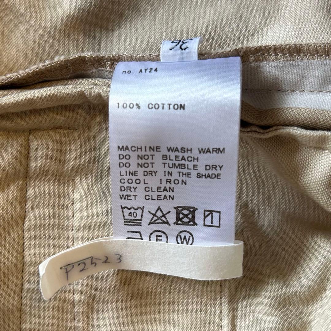 MUSE de Deuxieme Classe チノ タックワイドパンツ 36