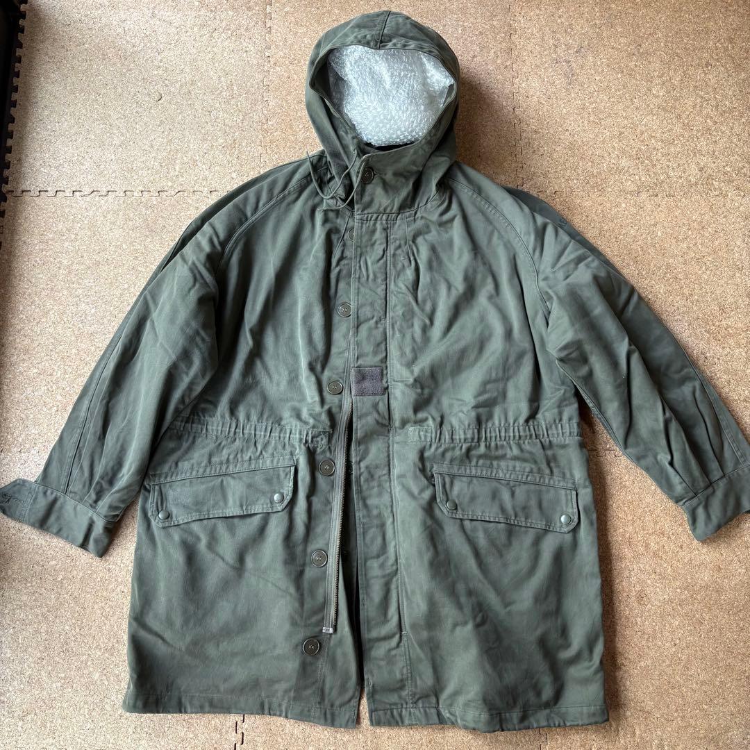 80sビンテージ【フランス軍・M-64ミリタリーパーカー】ライナー付