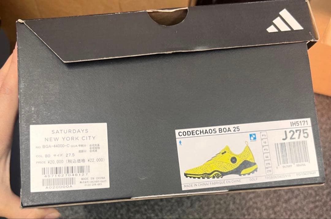 adidas CODECHAOS BOA 25 IH1517 ゴルフシューズ