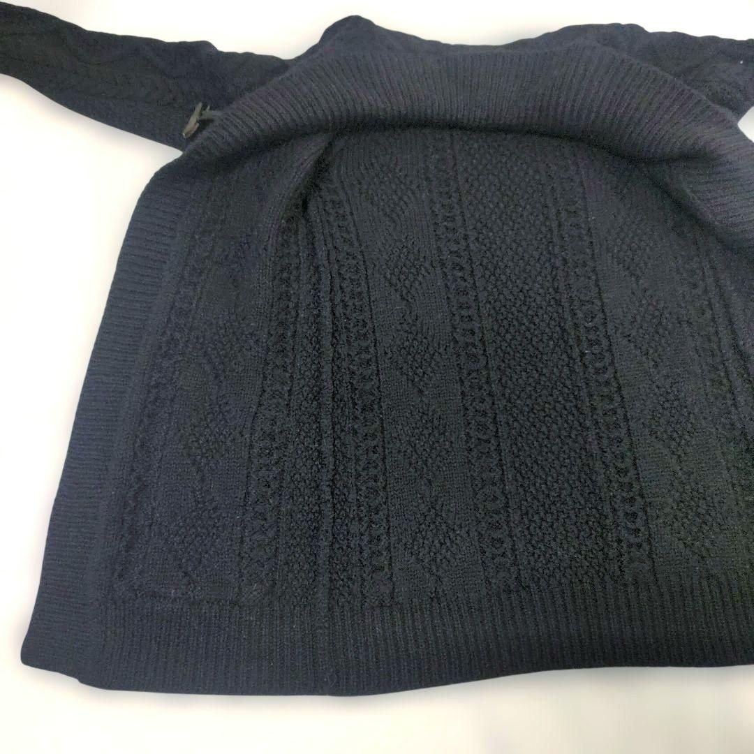 ヒステリックグラマー ケーブルニット トグルボタン ダッフル ウール100%