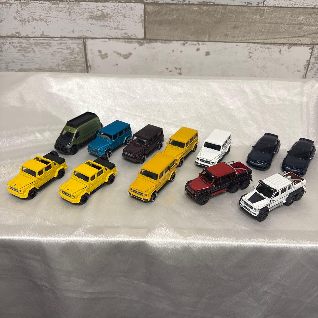 ミニカー 12台セット メルセデスゲレンデ　など