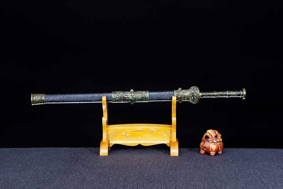 風雲符龍春秋漢剣-高性能マンガン鋼 古兵器 武具　刀装具　日本刀　模造刀 居合刀