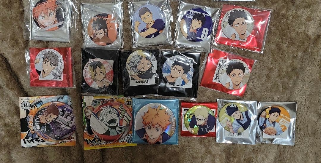 ハイキュー!!　缶バッジ 36点セット