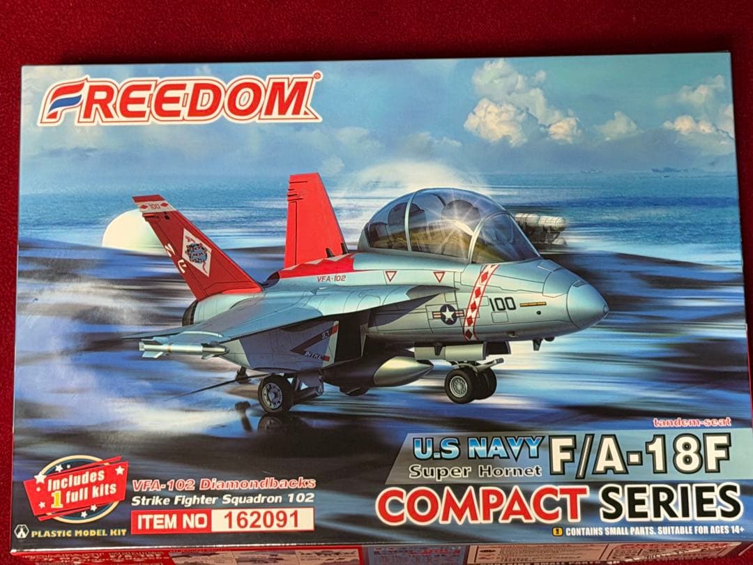 FA-18E 他 フリーダムモデル コンパクトシリーズ 全4個セット