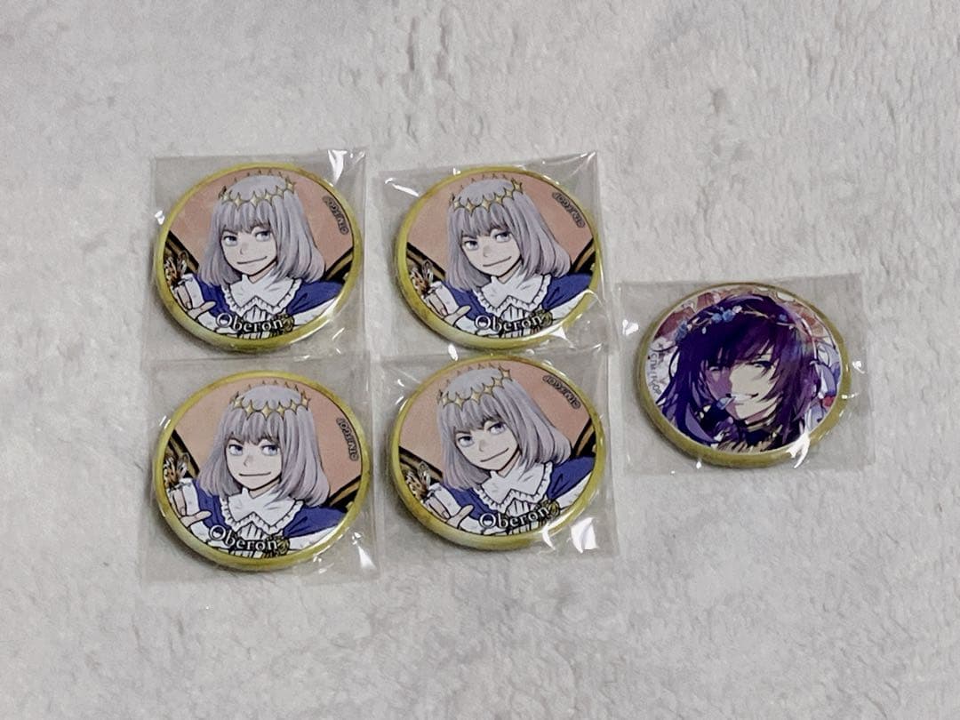 FGO fes 霊基召喚 WD ホワイトデー 缶バッジ 【オベロン】