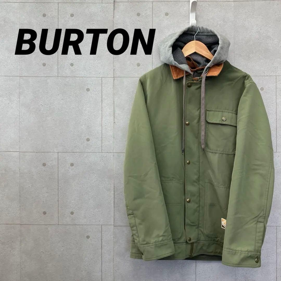 BURTON バートン ドライライド スノボジャケット メンズ L 緑