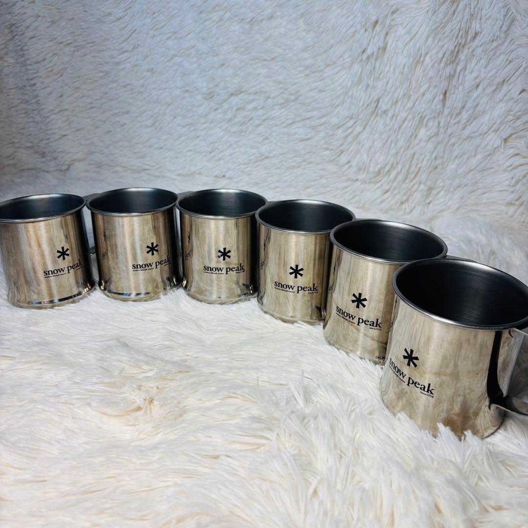 スノーピーク　ステンレスマグ　チタンマグ　8個　セット　アウトドア　廃盤