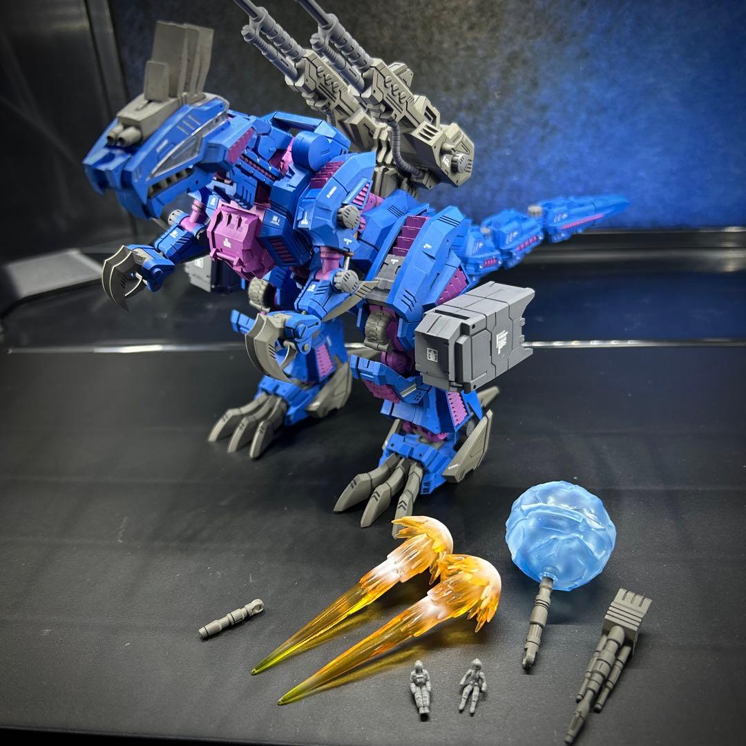 ゾイド　タカラトミー　リアライズモデル　サイコジェノザウラー　小改造品