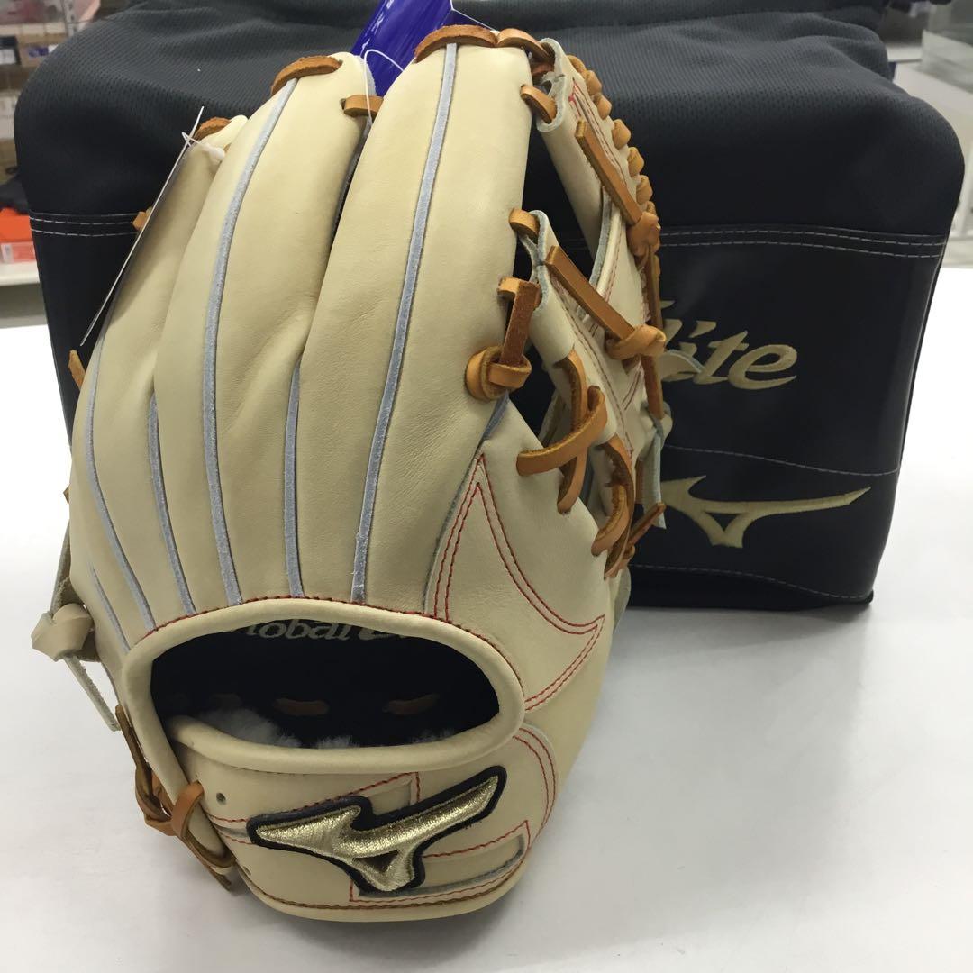 ミズノ 硬式野球グローブ 限定モデルキャメル新品未使用