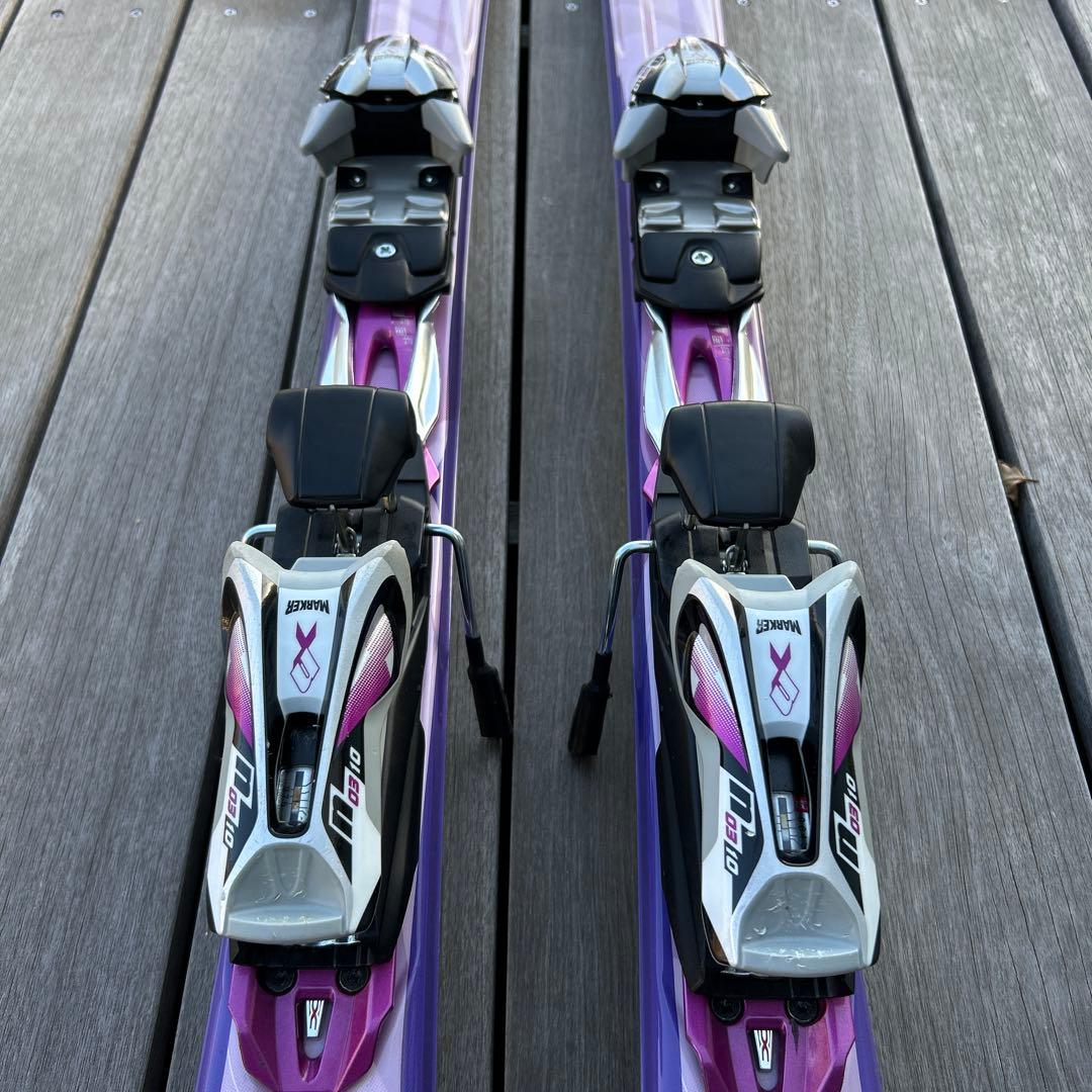 ノルディカ　紫色 152cm 女性用　スキー板