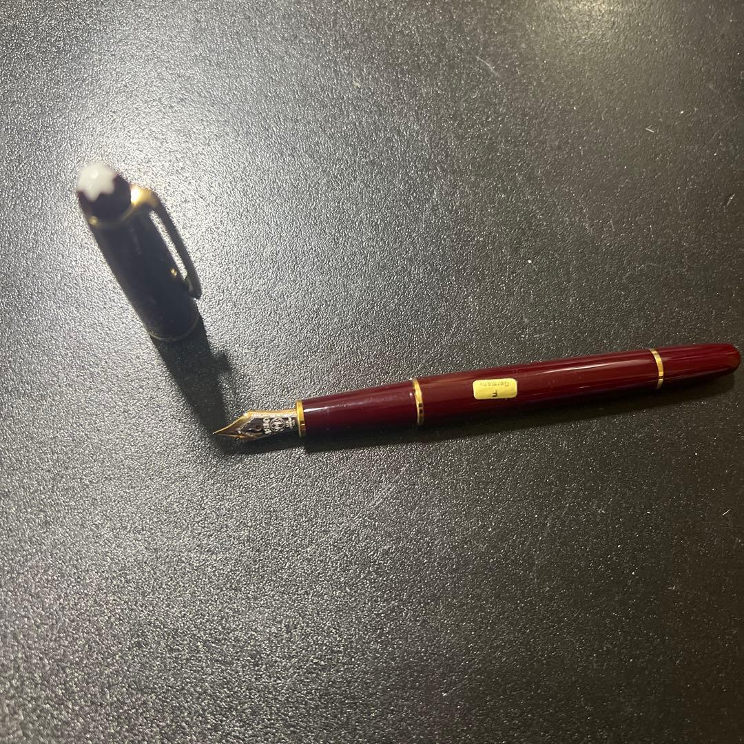 モンブラン ワインレッド 万年筆　14k 585