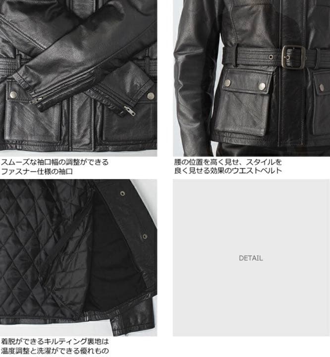 レディース:バイク新品未使用プロテクター入りライダーズジャケット 。