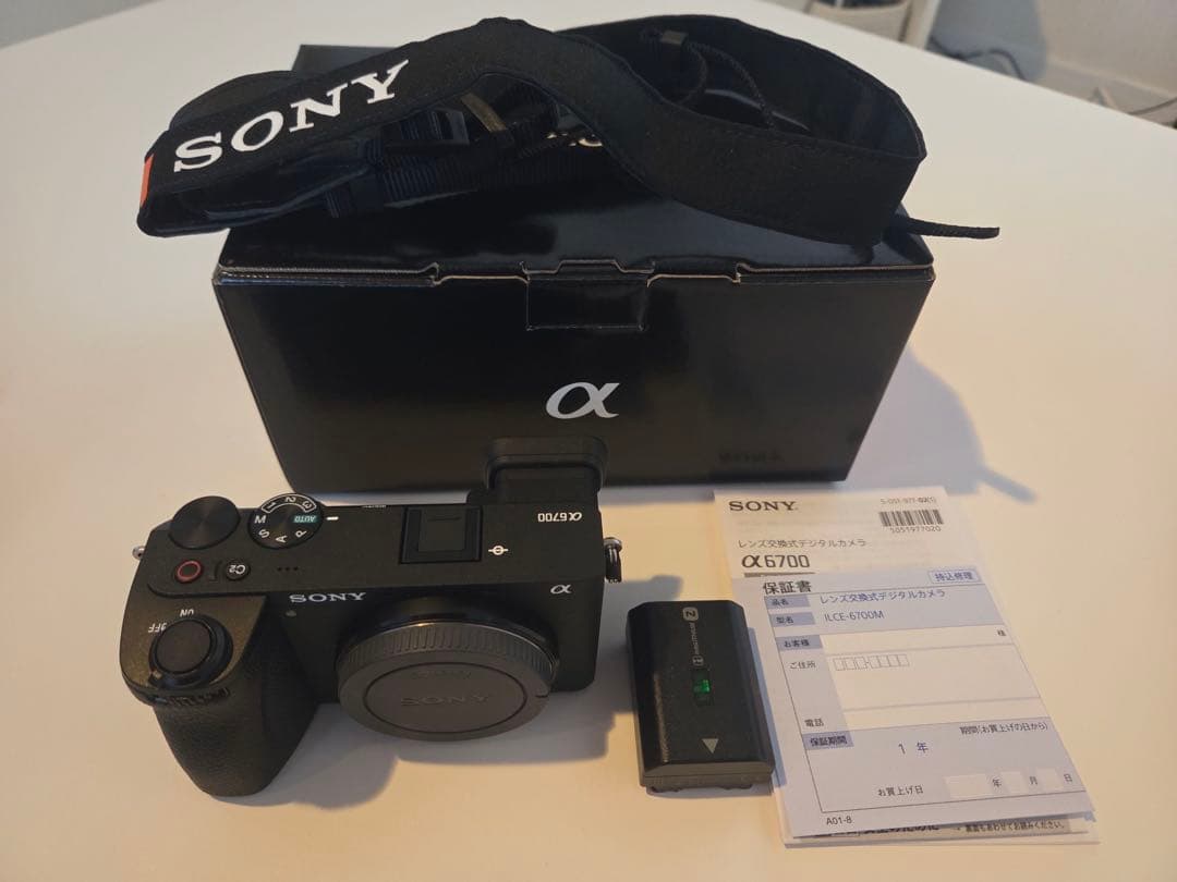 SONY α6700 ボディ 本体＋付属品