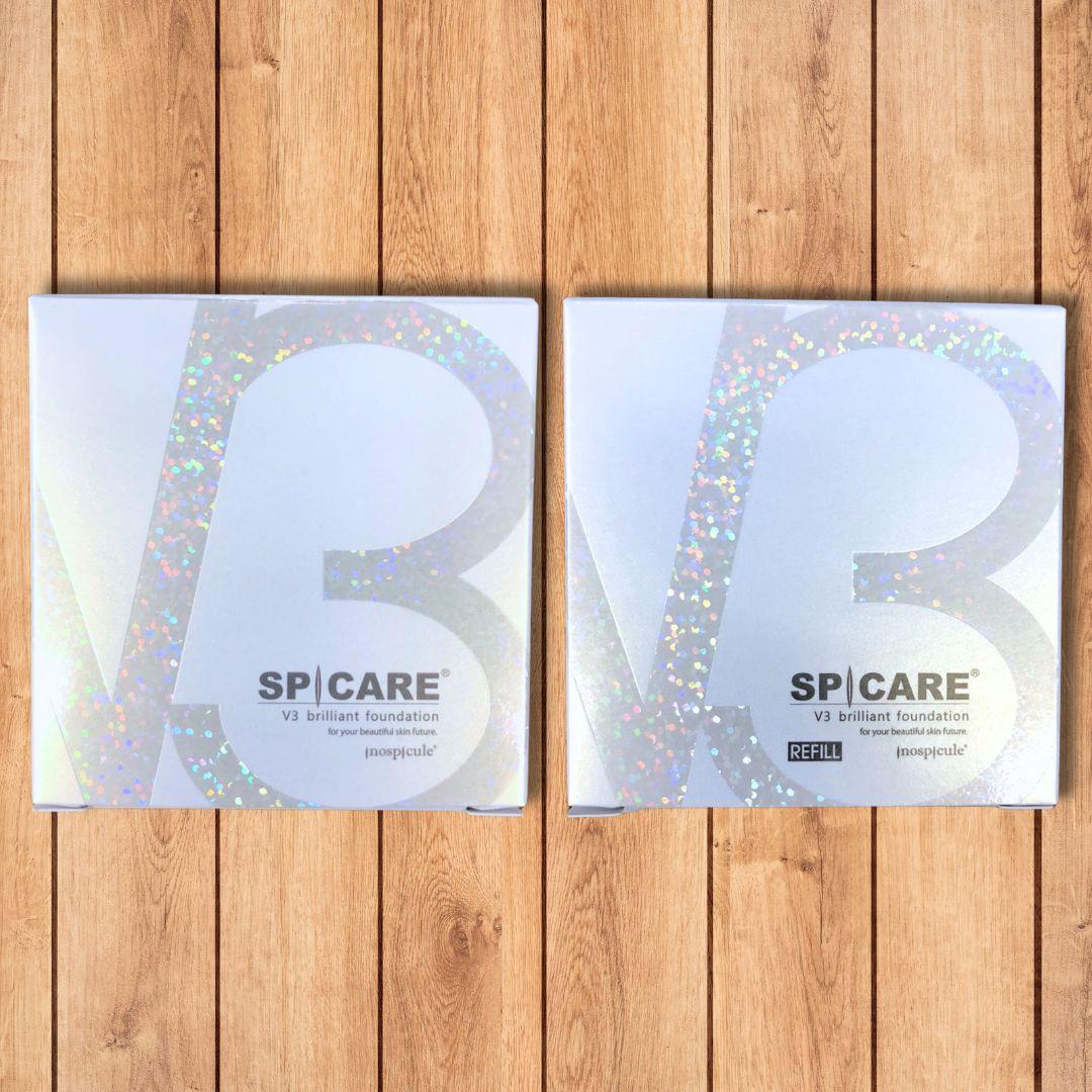 スピケア V3 ブリリアントファンデーション 本体 レフィル セット 新品