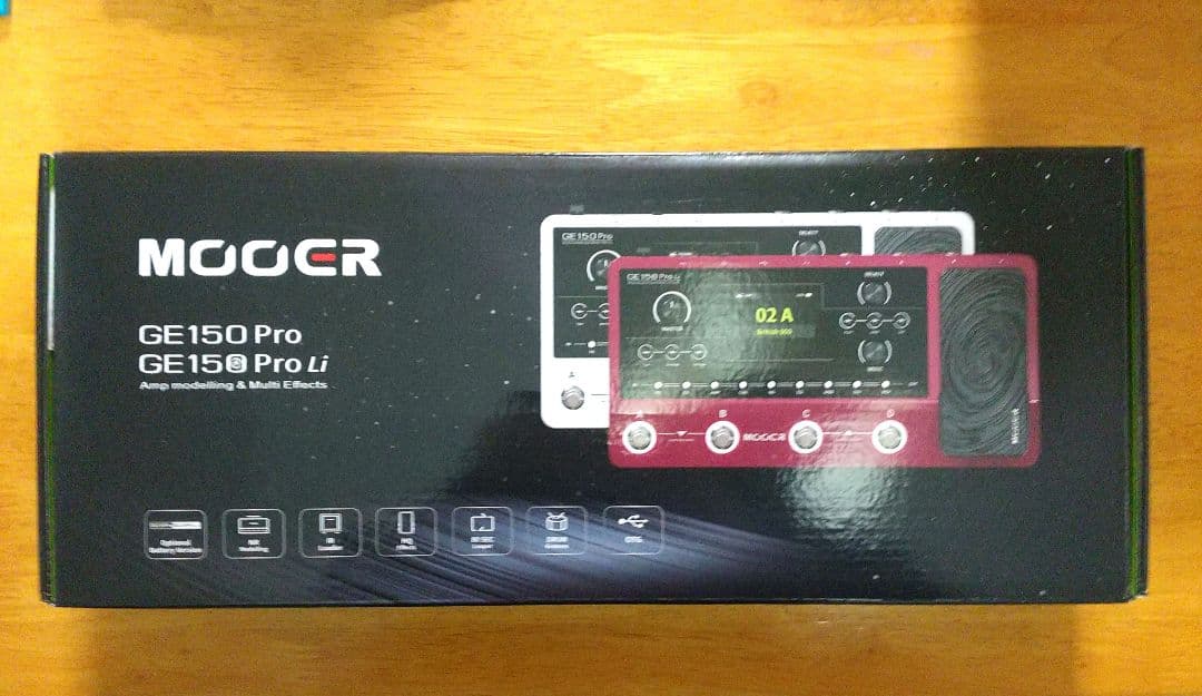 Mooer GE150 Pro (アンプモデリング マルチエフェクター)