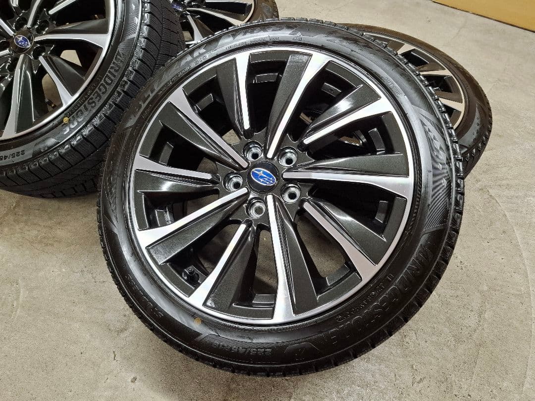 【新車外し】スバル レヴォーグ 純正 ホイールタイヤ VRX3 スタッドレス