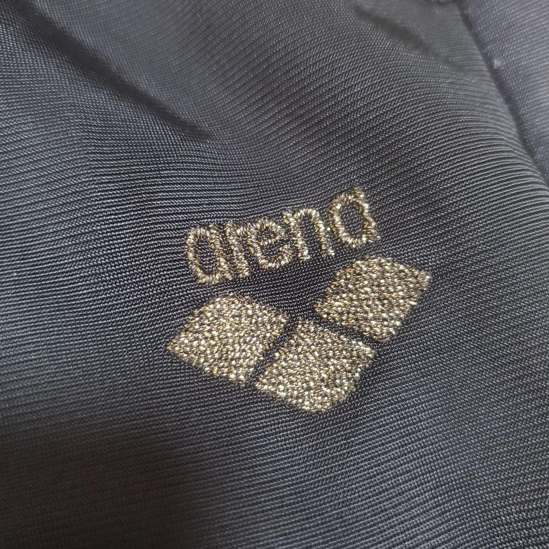 【美品】arena　トラックジャケット&パンツ　ブラック　日本製　L&XLサイズ