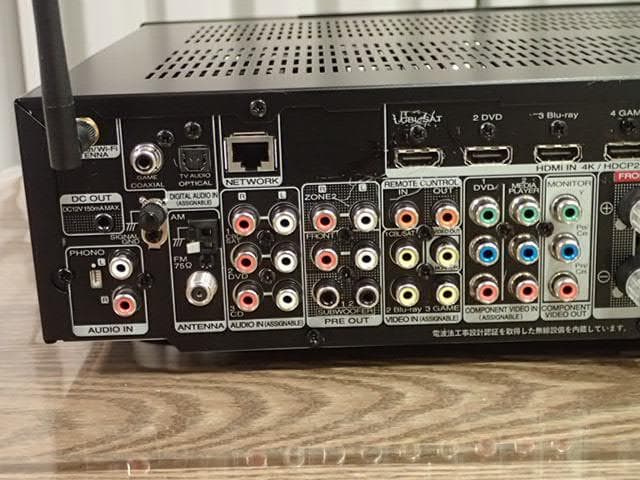 美品marantz NR1609 AVアンプ 2018年製　快調・リモコン他多し