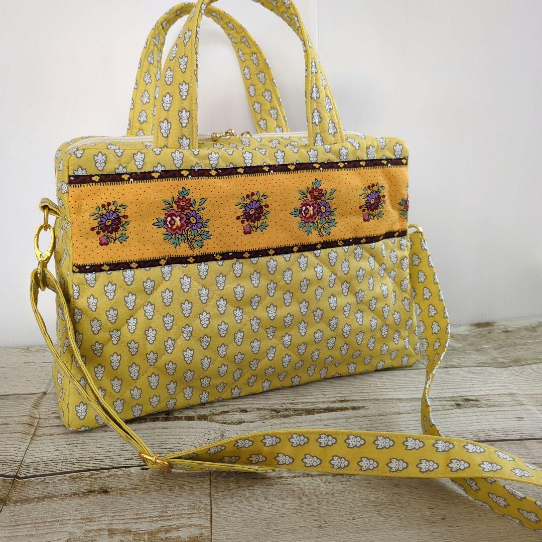 2wayスクエアバッグ　ハンドメイド