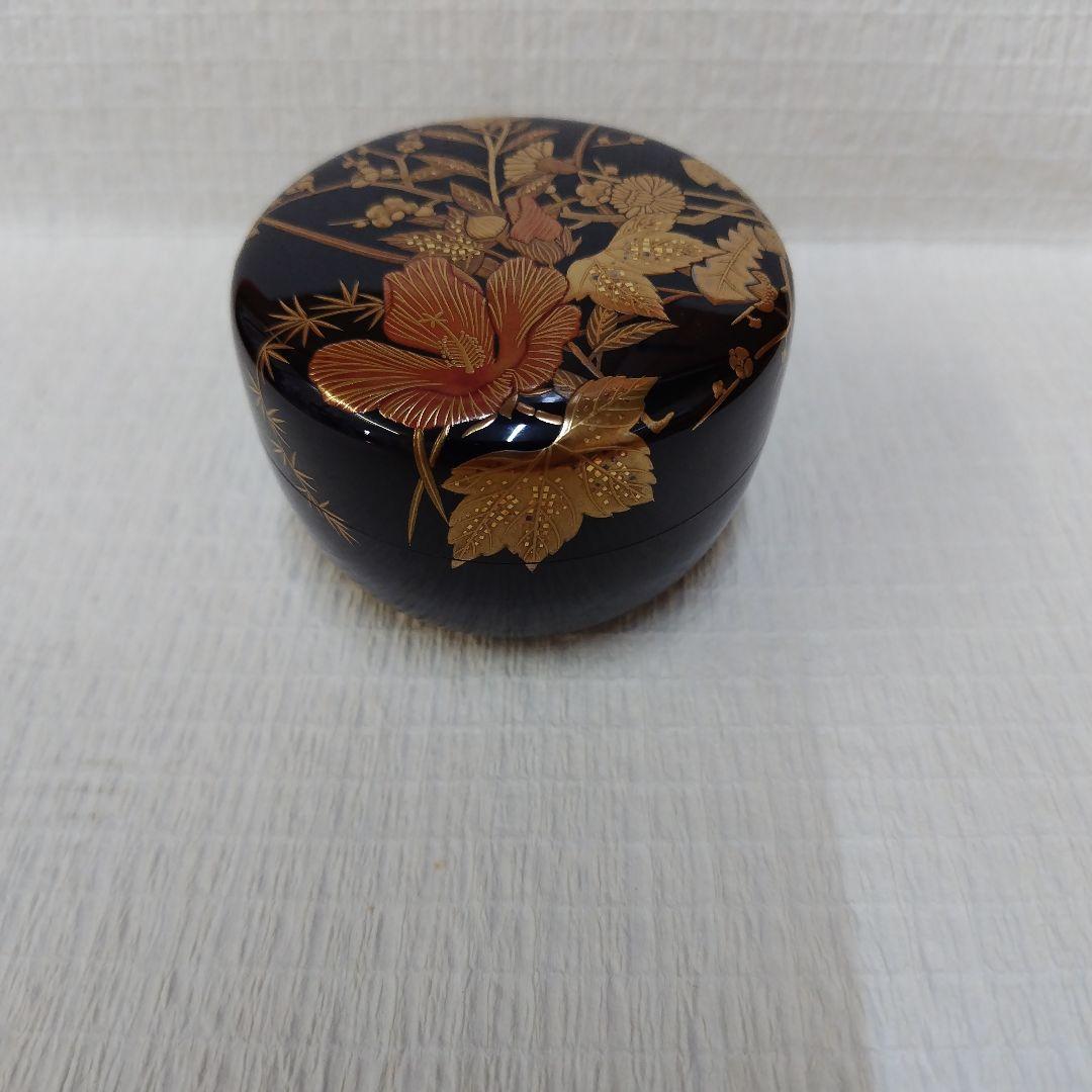 金箔装飾 茶道具 棗