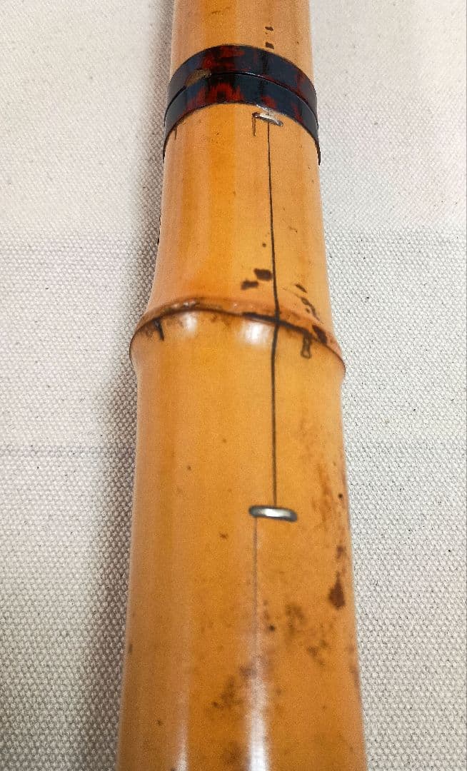 飯田雪洲作の最高級三印管！名製管師の一尺七寸管尺八☆