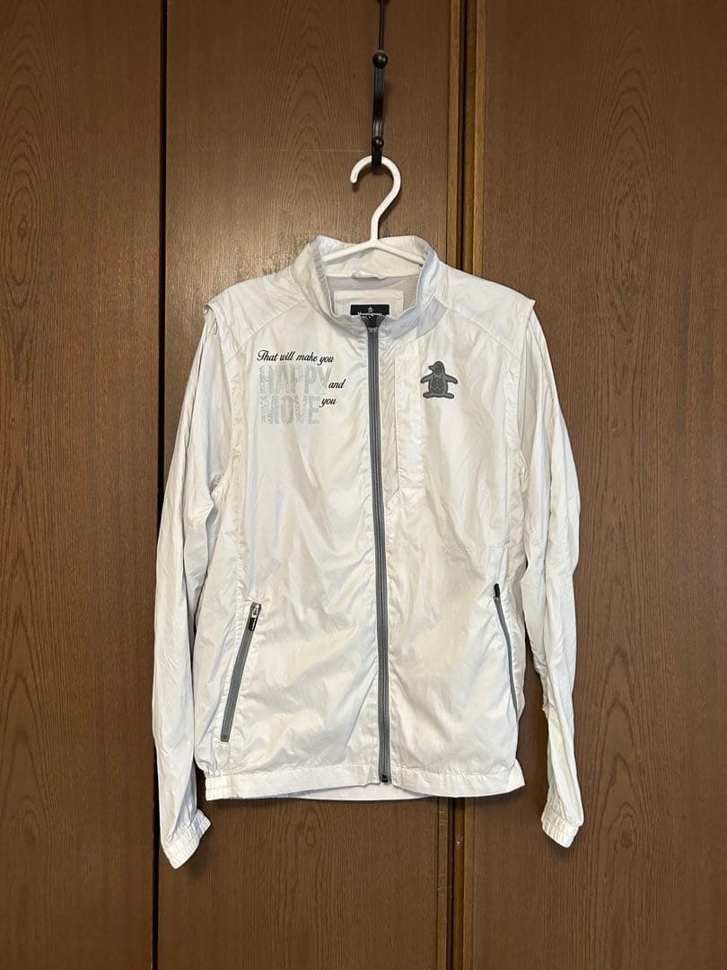 ホワイト軽量ジャケット