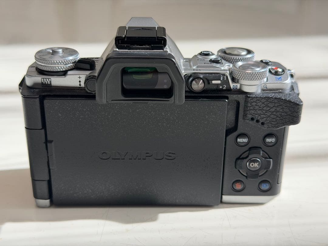 OLYMPUS OM-D E-M5 Mark ⅱ シルバー（予備バッテリー付）