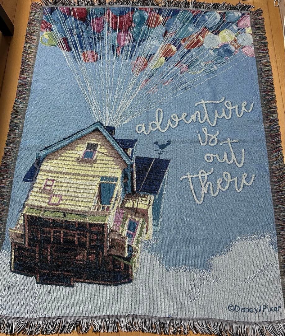 カールじいさんの空飛ぶ家　USA限定　ラグマット　レア　ピクサー