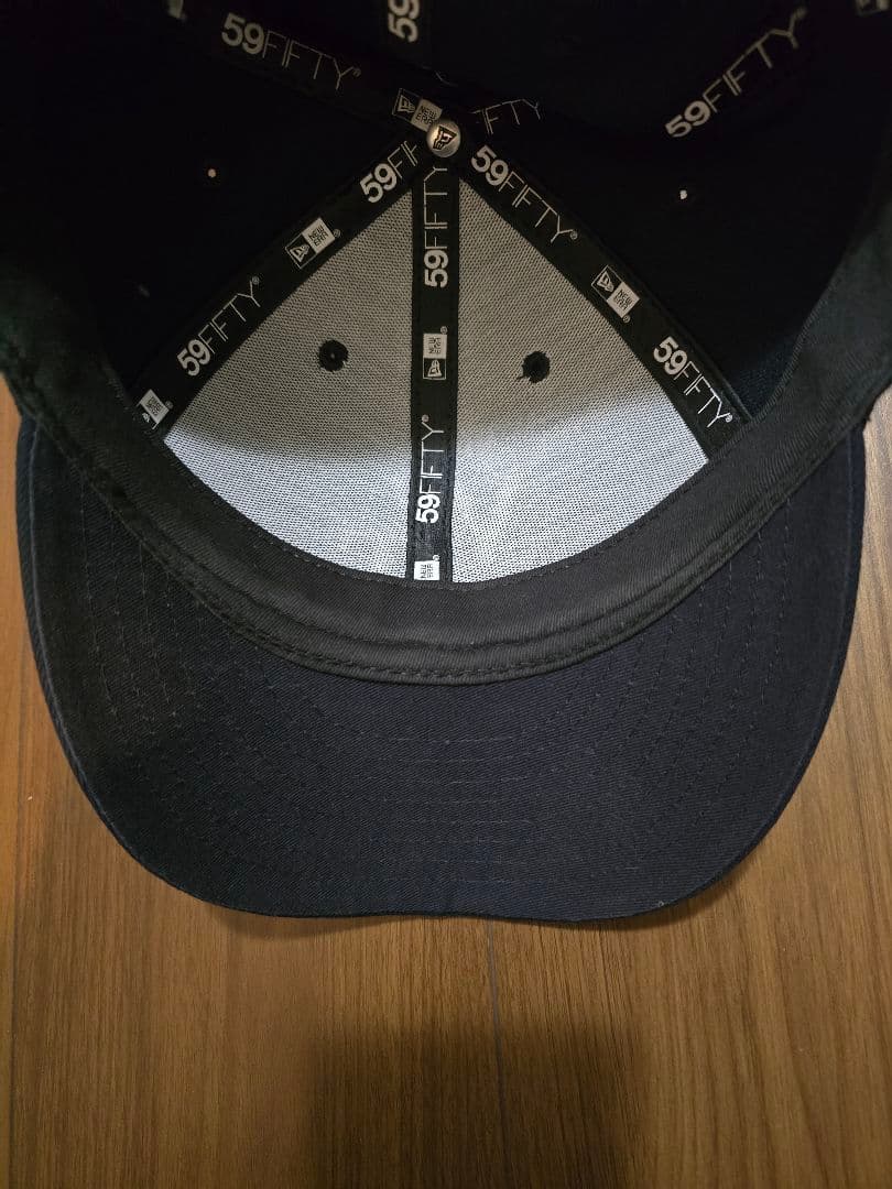 WTAPS ダブルタップス キャップ ネイビー NEW ERA 7 1/2 美品