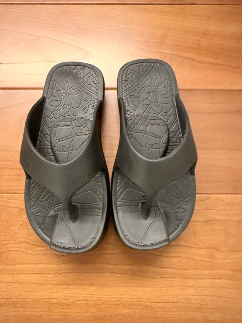 ラクバキ　Racbaki イージーサンダル　ブラック S